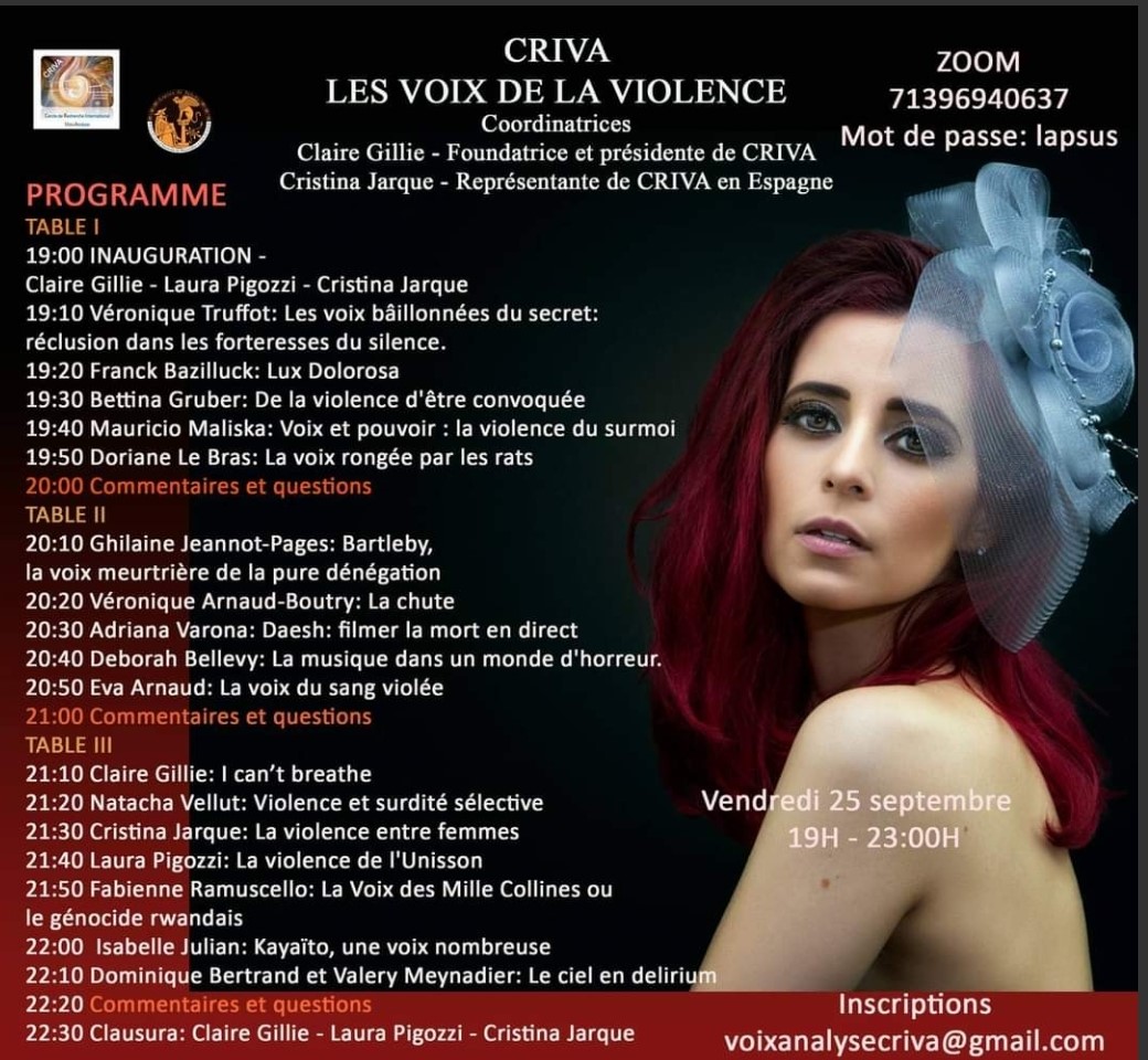Affiche voix de la violence